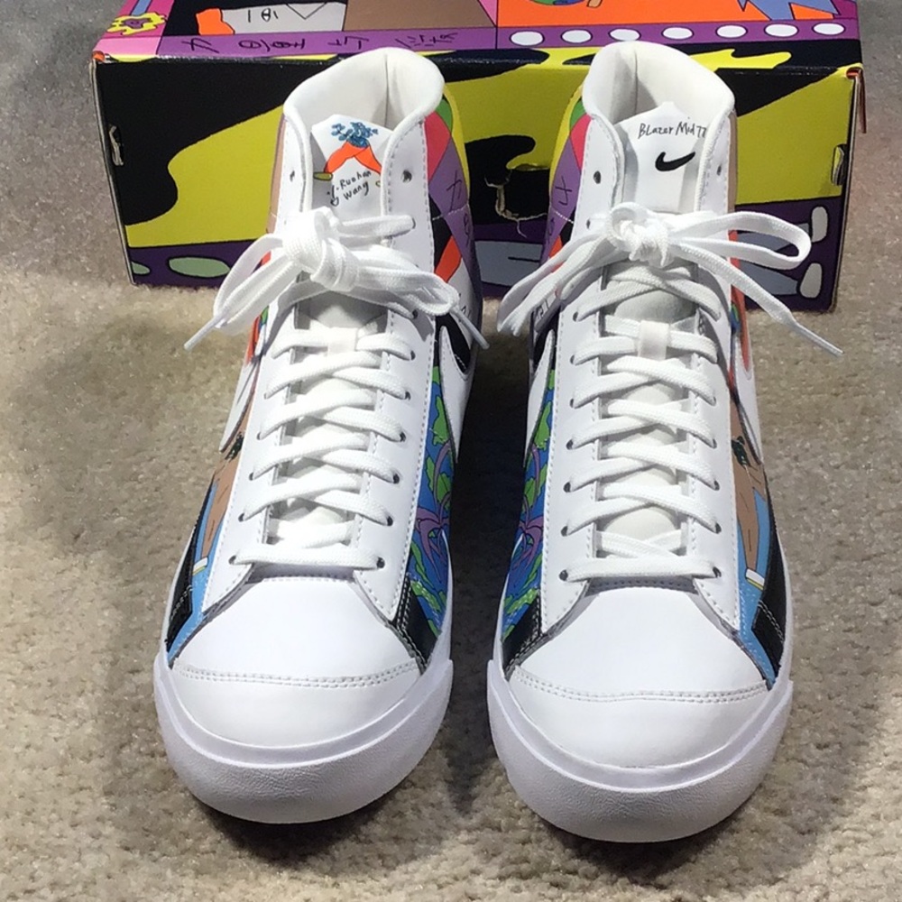 New Ruohan Wang X Nike Blazer Mid Flypaper